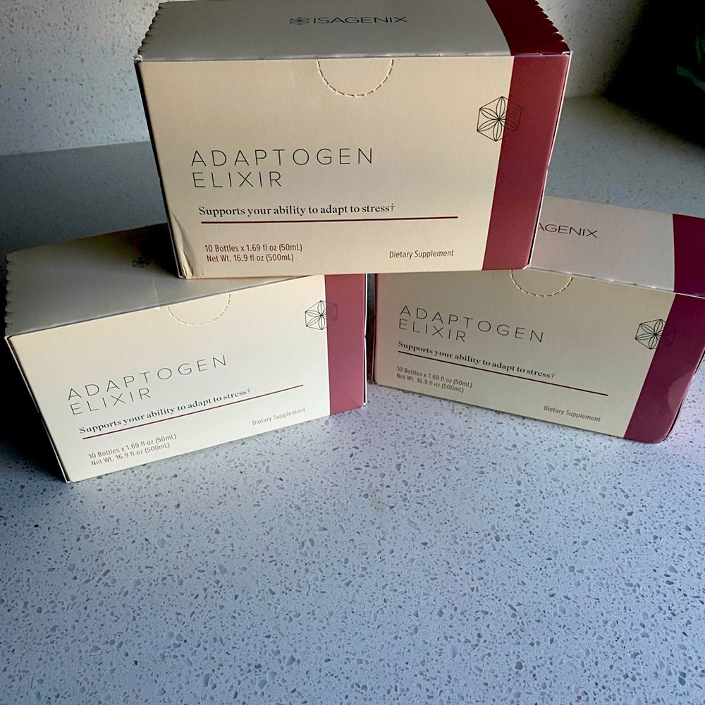 ISAGENIX adaptagen highly promoted for stress anxiety and all of the above
